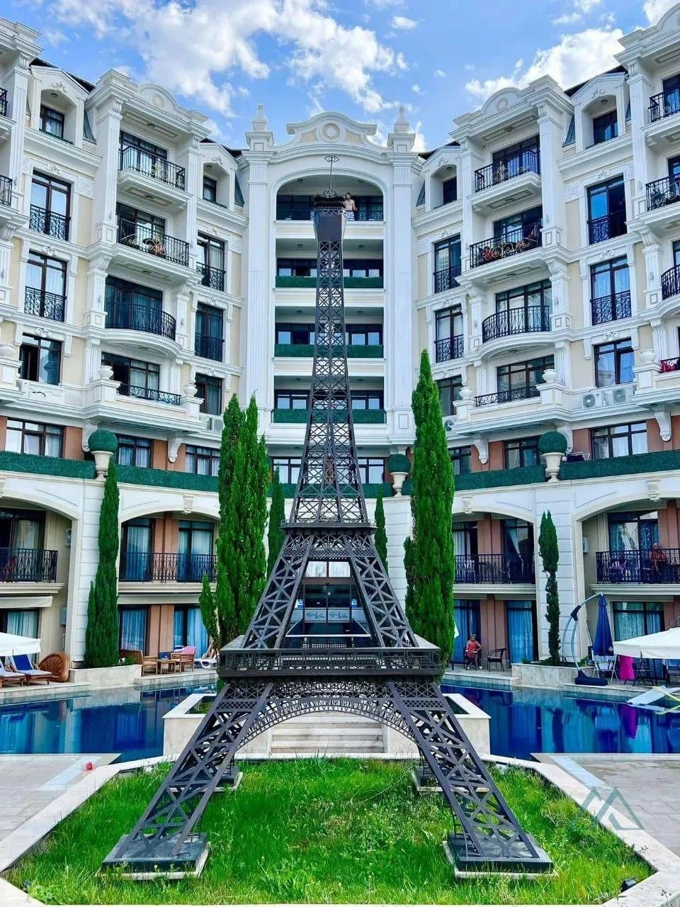 Luxusní apartmán 2+kk s výhledem na moře, Romance Paris, 250 m od moře, Sveti Vlas - foto 1