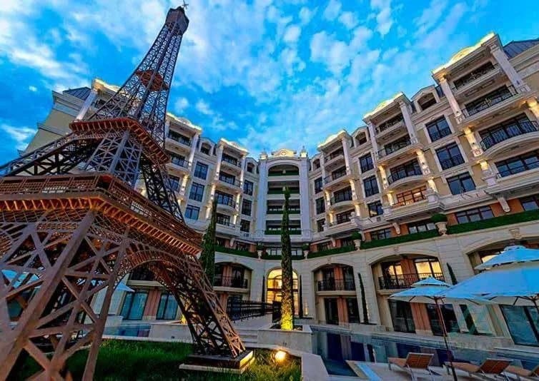 Luxusní apartmán 2+kk s výhledem na moře, Romance Paris, 250 m od moře, Sveti Vlas - foto 13