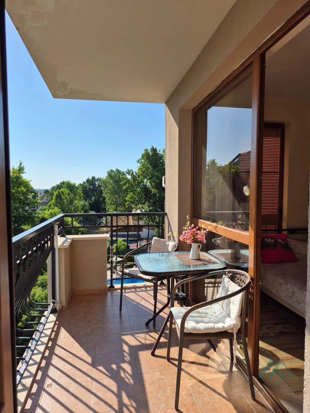 2pokojový apartmán s výhledem na bazén, 4* Cascadas Family Resort, Slunečné pobřeží, Bulharsko - foto 23