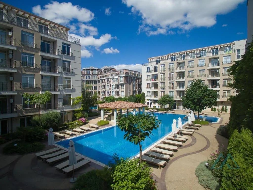 apartmán se 2 ložnicemi v oblíbeném komplexu Dawn Park, Slunečné pobřeží - 500 m od pláže - foto 10