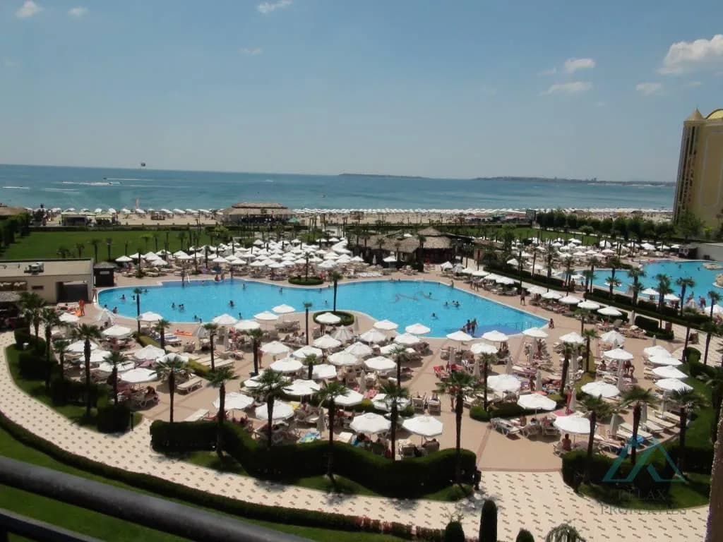 Apartmán s výhľadom na more v luxusnom 4* DIT Majestic Beach Resort, prvá línia pri mori, Slnečné pobrežie, Bulharsko - foto 13