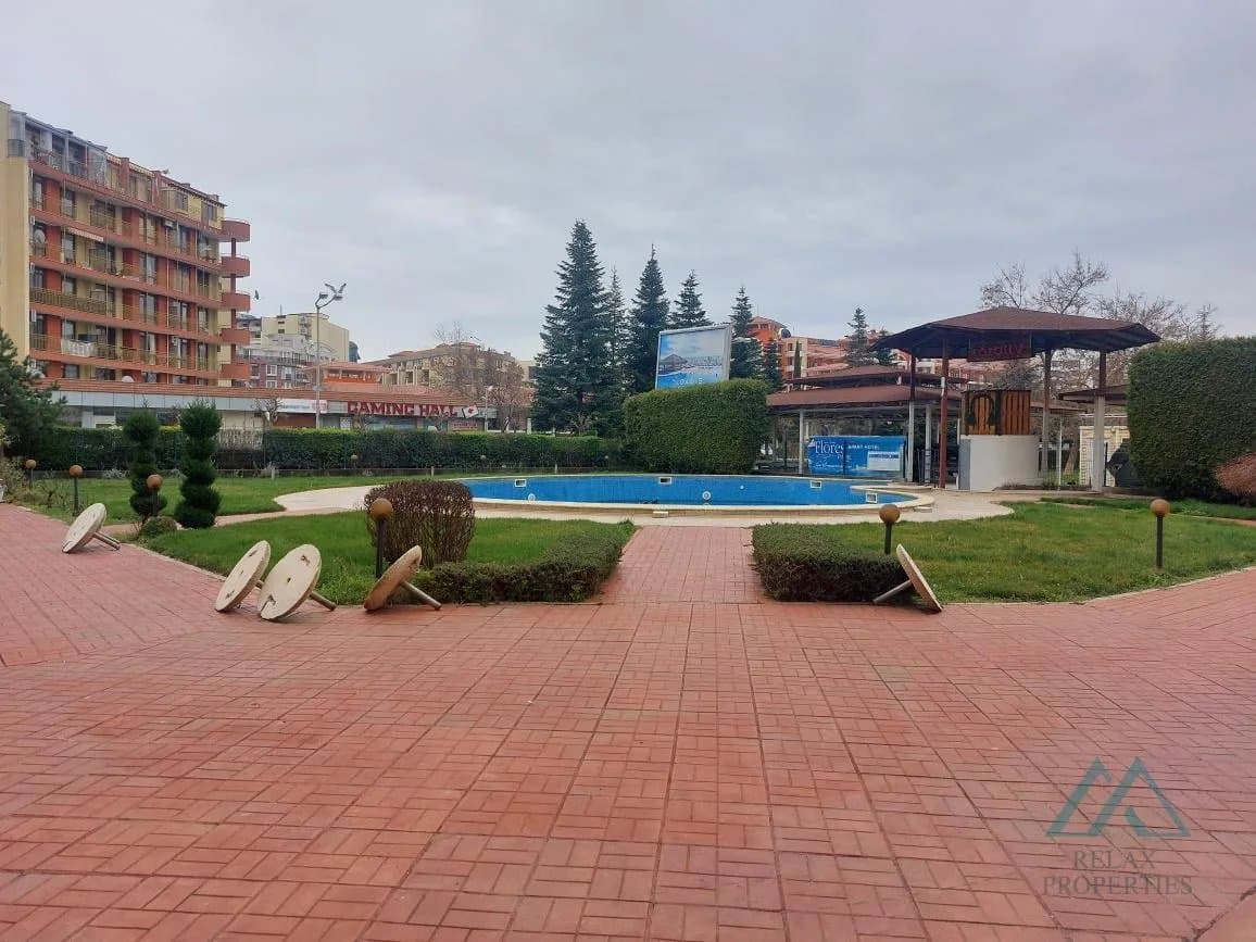 Prostorný 2-pokojový apartmán s terasou, komplex Flores Park, Slunečné pobřeží - jen 300 m od pláže, Bulharsko - foto 5
