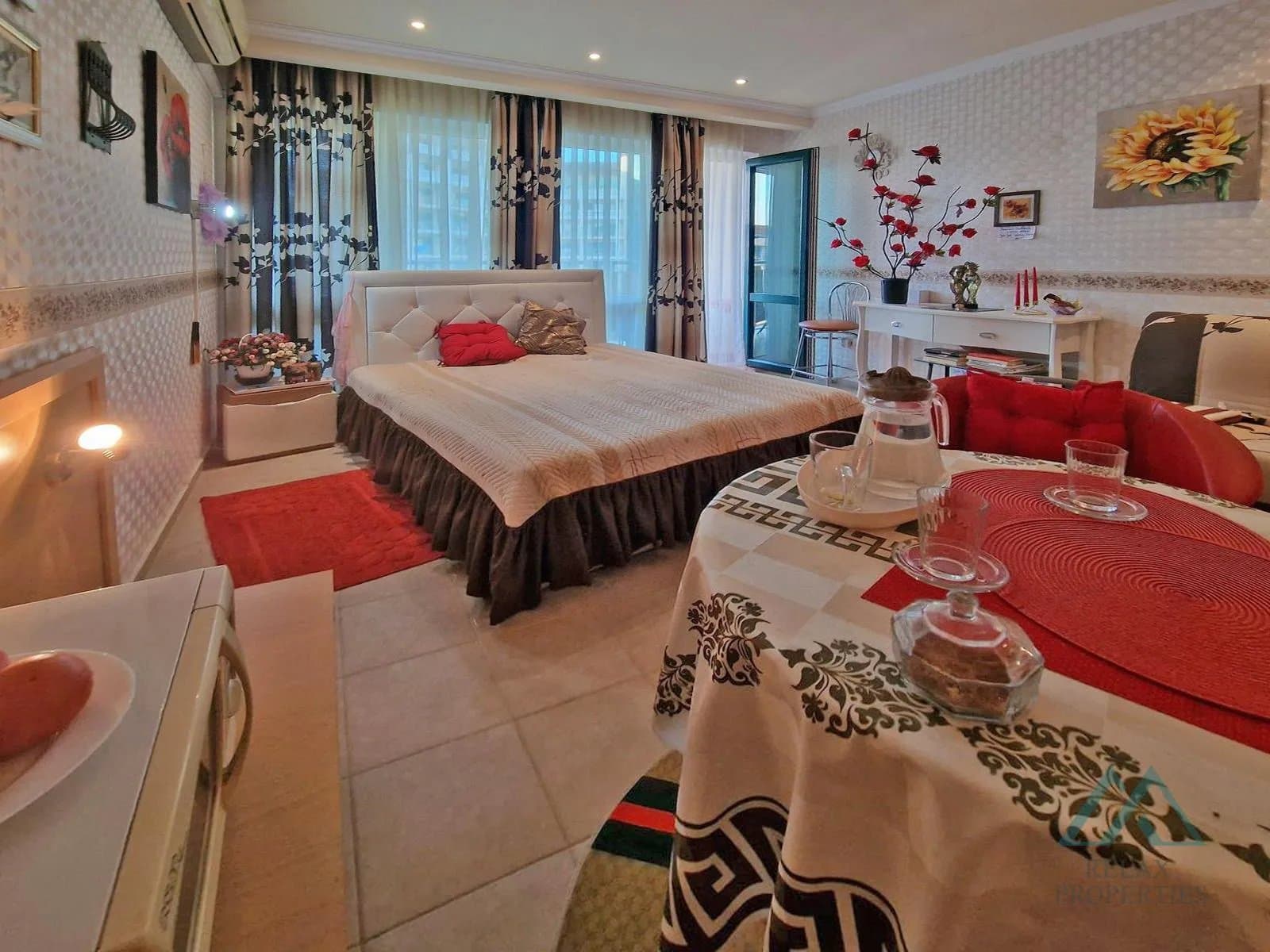 Velké studio v první linii s výhledem na bazén, 4* hotel Planeta a aquapark, 50 m od moře, Slunečné pobřeží, Bulharsko - foto 18