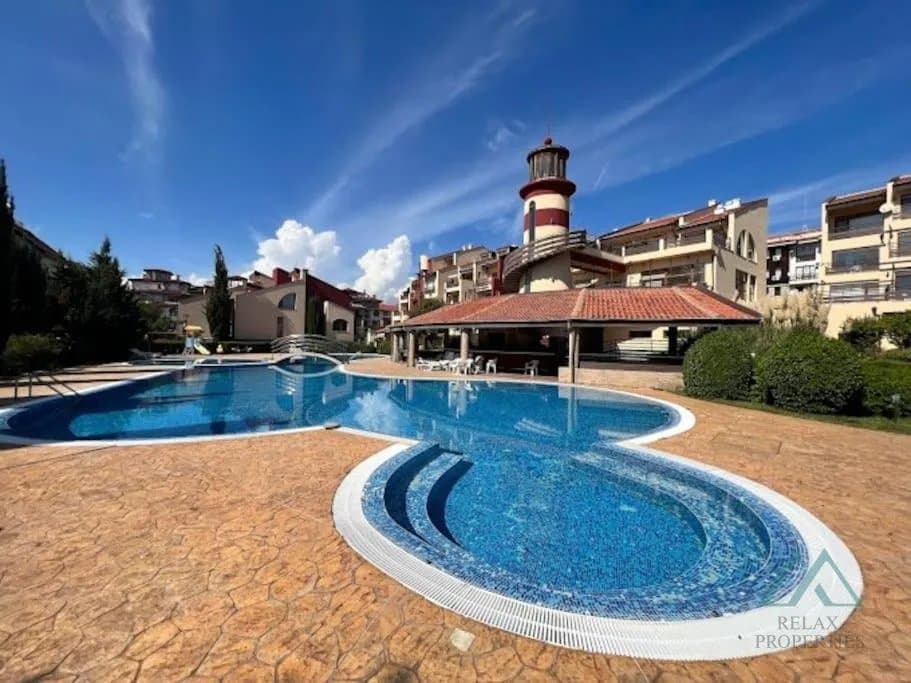 Prostorný apartmán se 2 ložnicemi, komplex Sea Lighthouse, Sveti Vlas, jen 200 m od moře, Bulharsko - foto 12