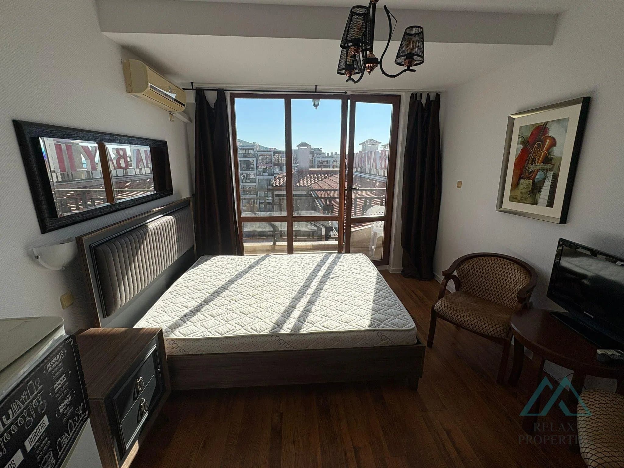 Studio s výhledem na moře a bazén, Panorama Bay 2, Sveti Vlas - jen 100 m od moře, Bulharsko - foto 24