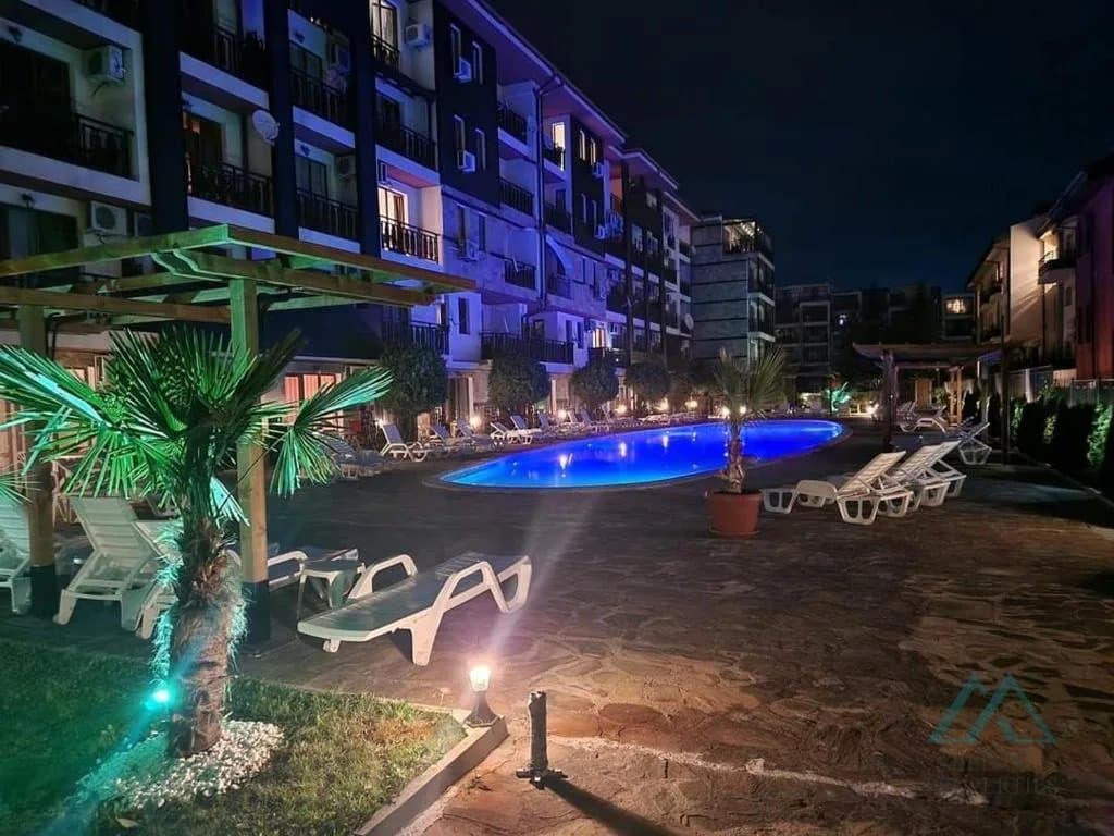 Studio s výhledem na moře a bazén, Panorama Bay 2, Sveti Vlas - jen 100 m od moře, Bulharsko - foto 29