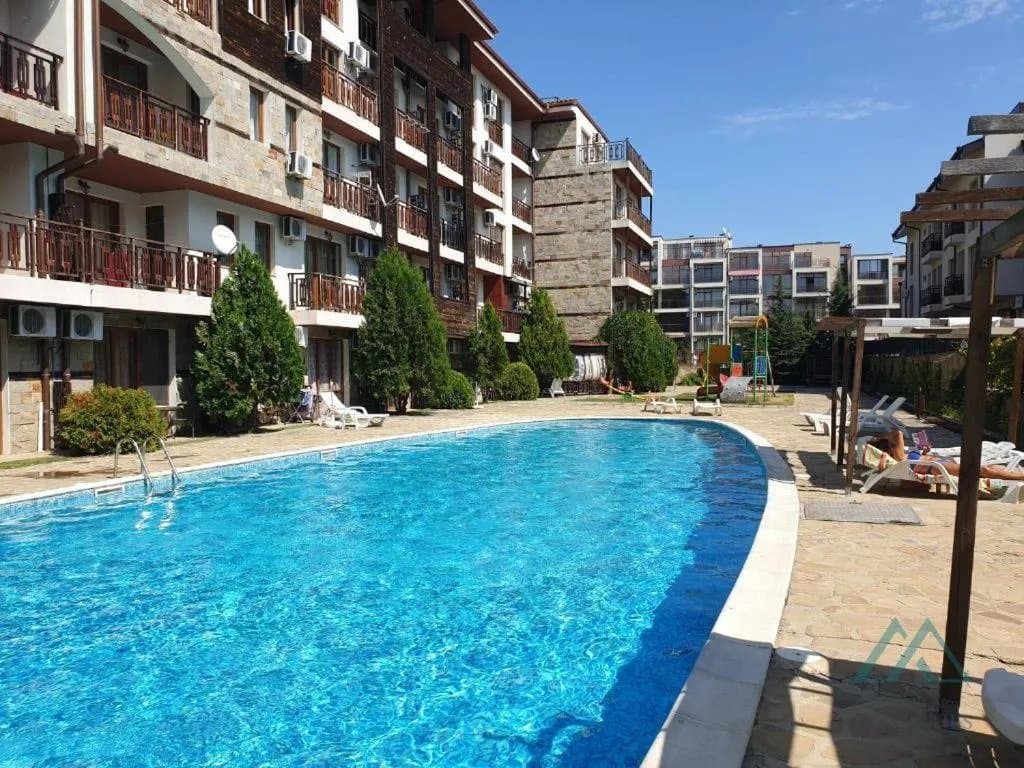 Studio s výhledem na moře a bazén, Panorama Bay 2, Sveti Vlas - jen 100 m od moře, Bulharsko - foto 33