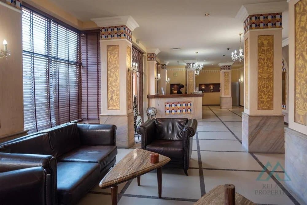 Prostorné zařízené studio s výhledem na bazén v komplexu Palazzo, Slunečné pobřeží - jen 200 m od moře - foto 13