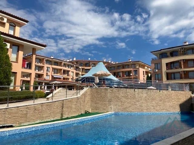 apartmán se 2 ložnicemi a výhledem na moře v komplexu Panorama Dreams, 150 m od moře, Sveti Vlas - foto 11