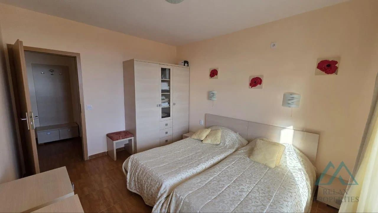 apartmán se 2 ložnicemi a výhledem na moře v komplexu Panorama Dreams, 150 m od moře, Sveti Vlas - foto 21