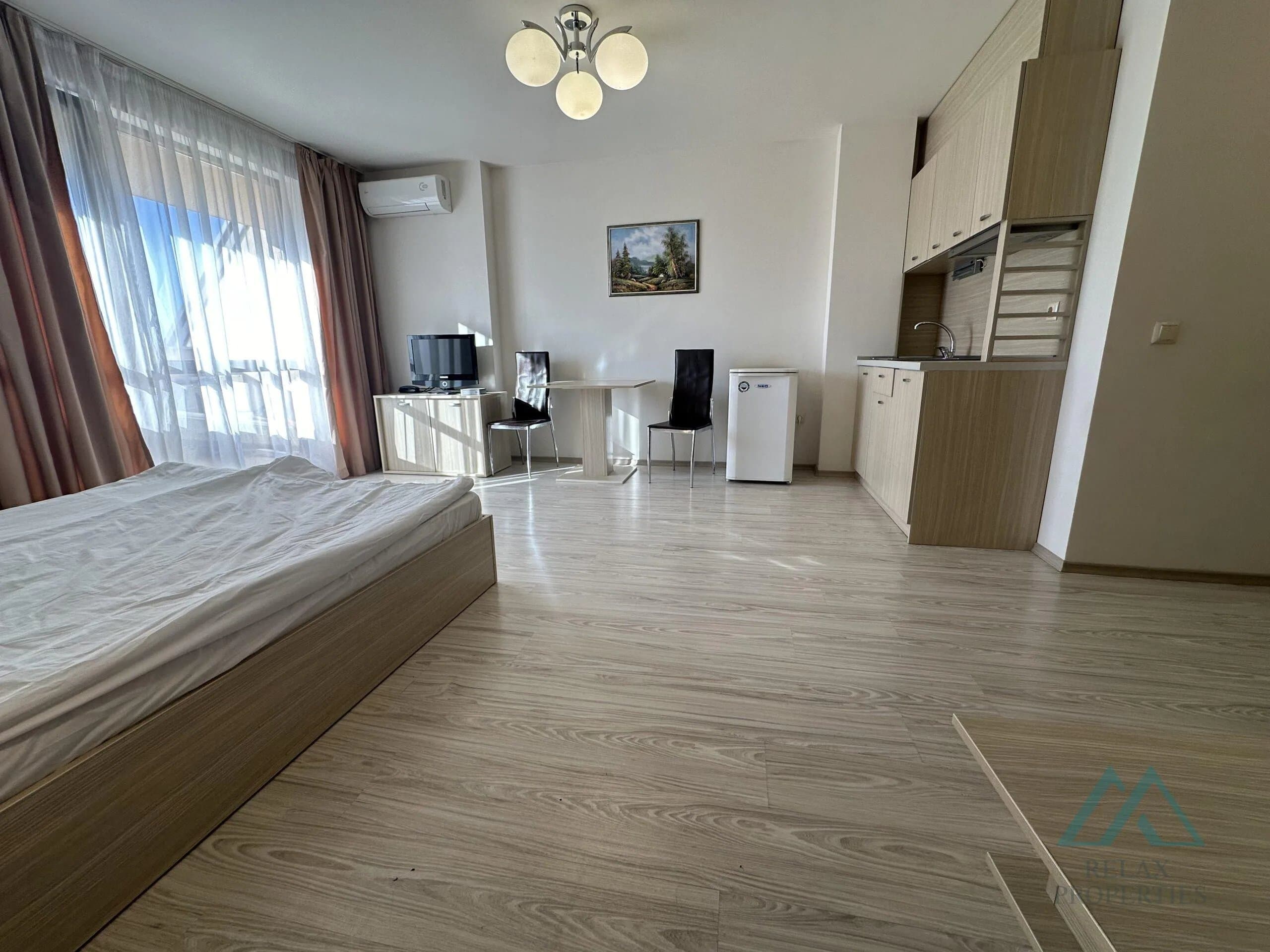 Prostorný apartmán s výhledem na bazén, Tarsis Club & SPA, 700 m od moře, Slunečné pobřeží - foto 23