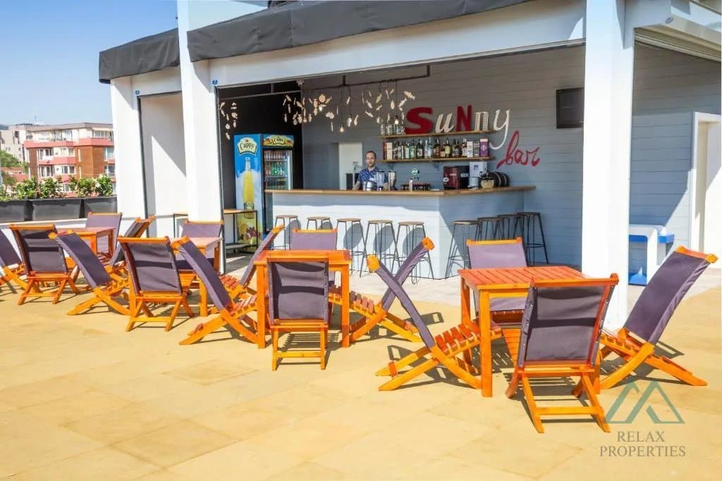 Luxusní ikonický hotel Kuban Resort & Aquapark, apartmán se 2 ložnicemi v centru Slunečného pobřeží, Bulharsko - foto 29