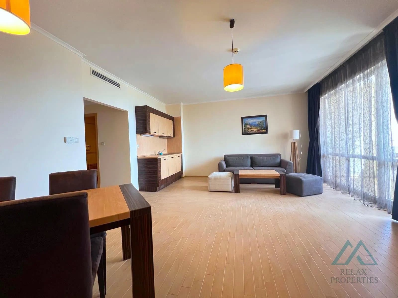 Luxusní apartmán se 2 ložnicemi a výhledem na moře, první řada, DIT Majestic Beach Resort, Slunečné pobřeží - foto 4