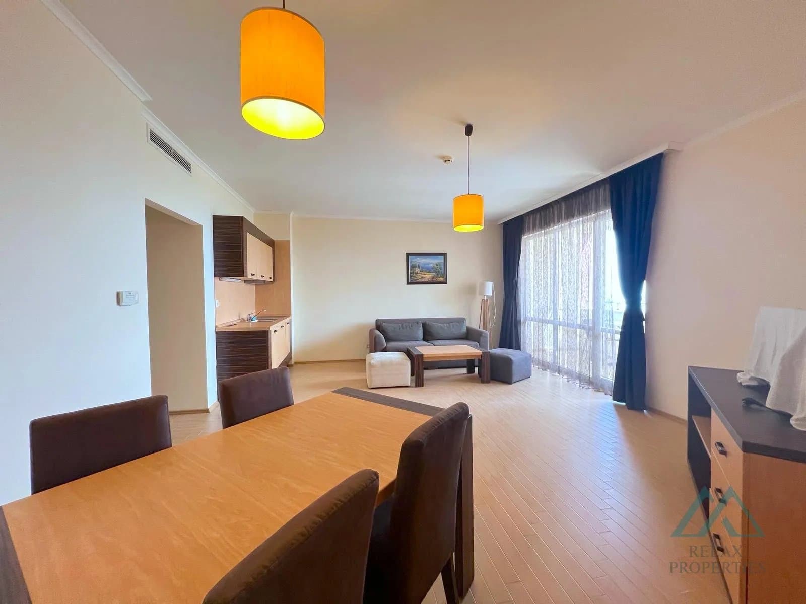 Luxusní apartmán se 2 ložnicemi a výhledem na moře, první řada, DIT Majestic Beach Resort, Slunečné pobřeží - foto 12