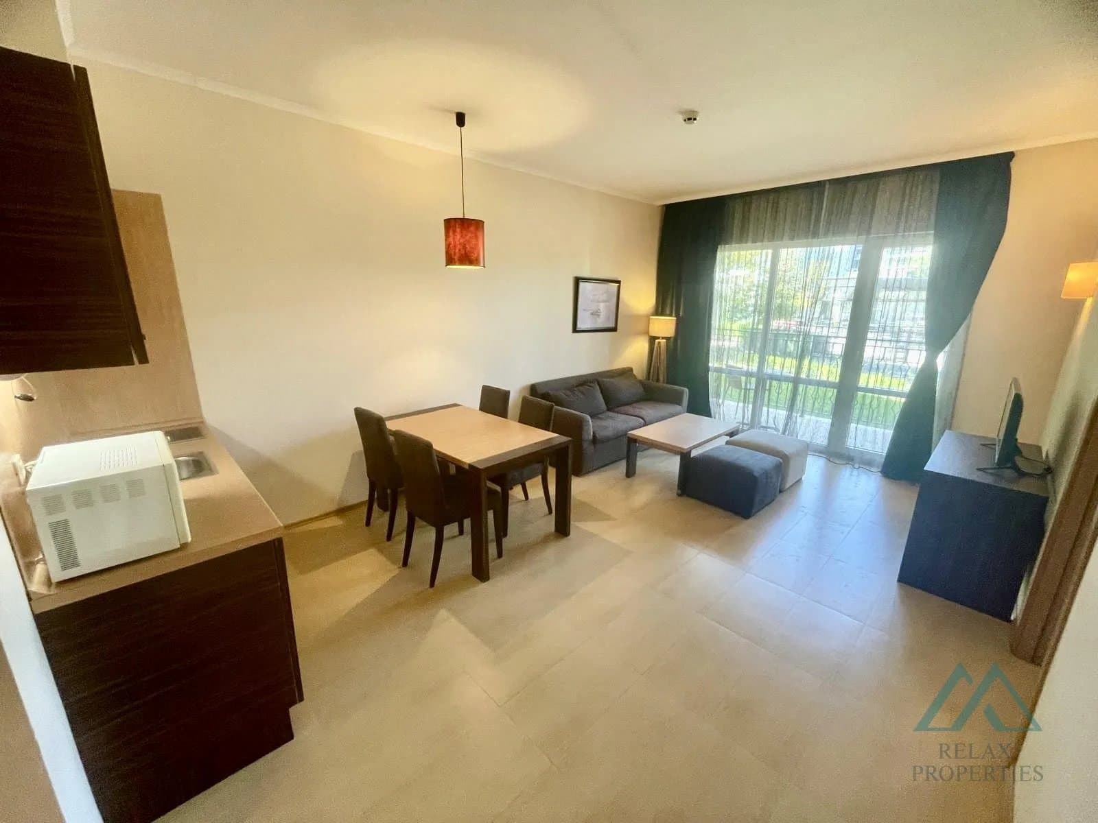 Luxusní apartmán se 2 ložnicemi a výhledem na moře, první řada, DIT Majestic Beach Resort, Slunečné pobřeží - foto 5