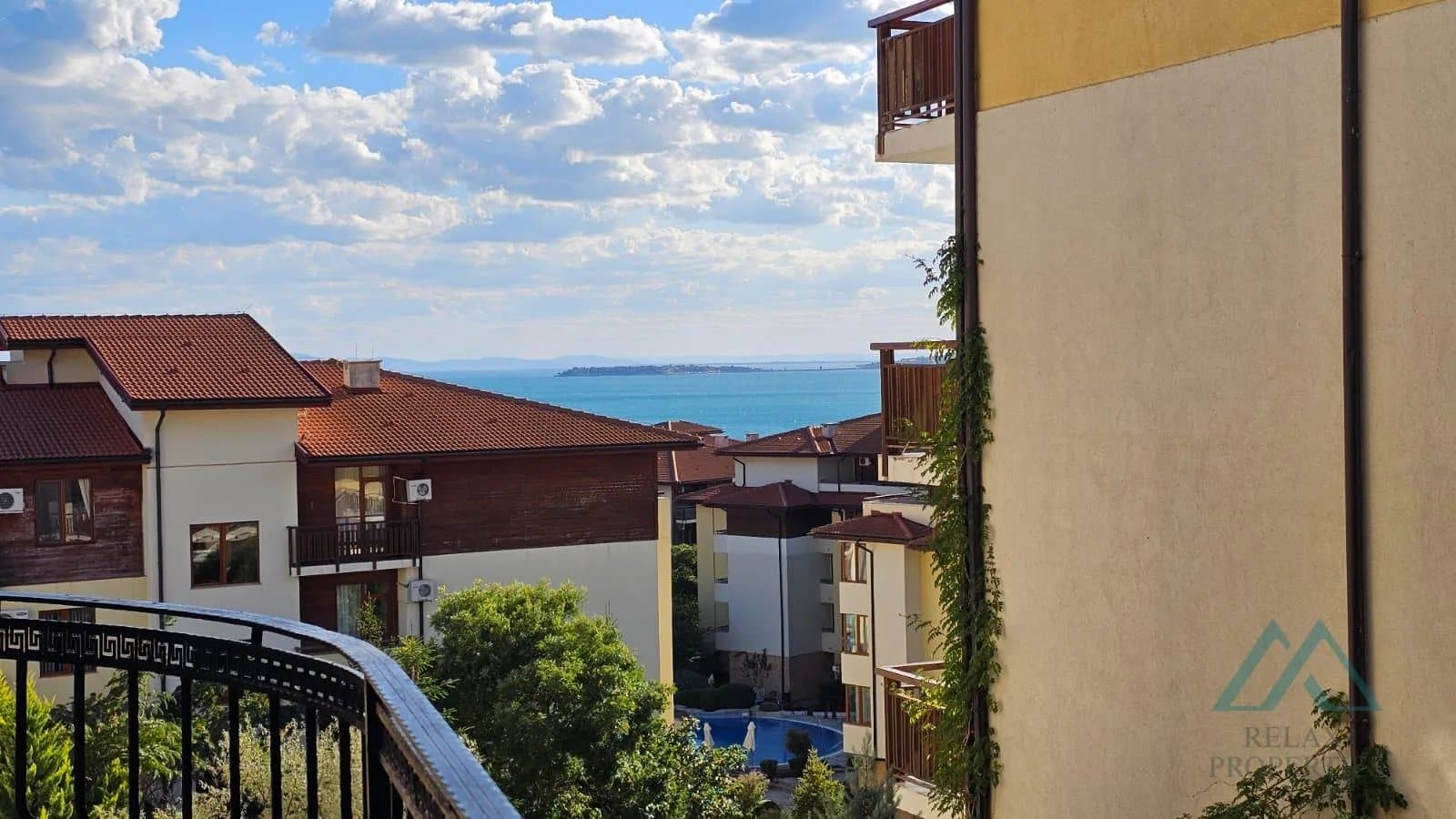 Krásný apartmán se 2 ložnicemi a výhledem na moře, Rajská zahrada, první řada u moře, Sveti Vlas, Bulharsko - foto 26