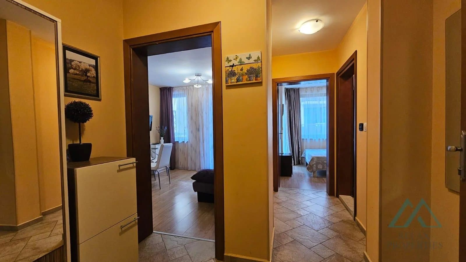 Krásný apartmán se 2 ložnicemi a výhledem na moře, Rajská zahrada, první řada u moře, Sveti Vlas, Bulharsko - foto 27