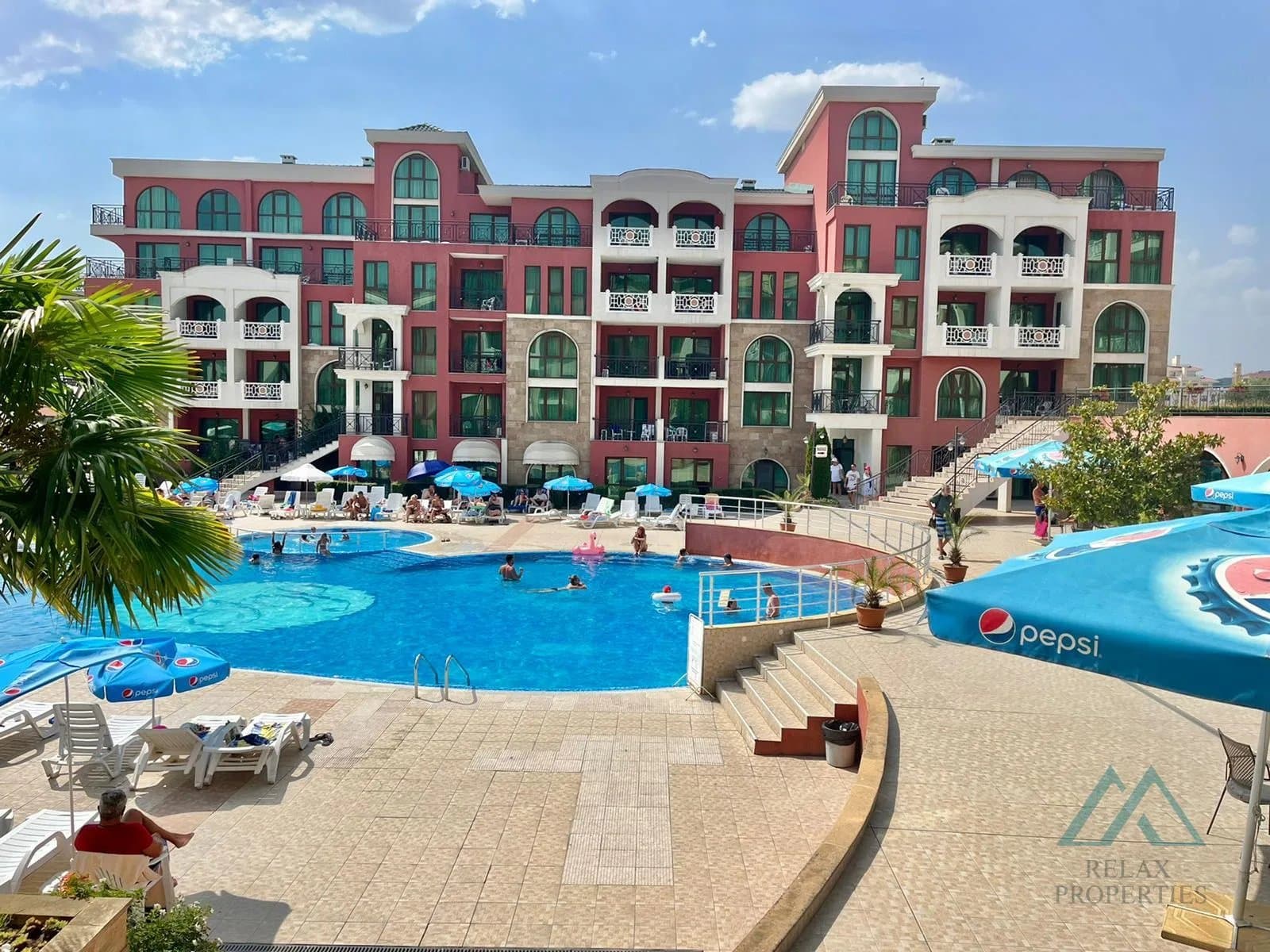 apartmán se 2 ložnicemi jen 300 m od pláže, St. George Palace, Sveti Vlas, Bulharsko - foto 2