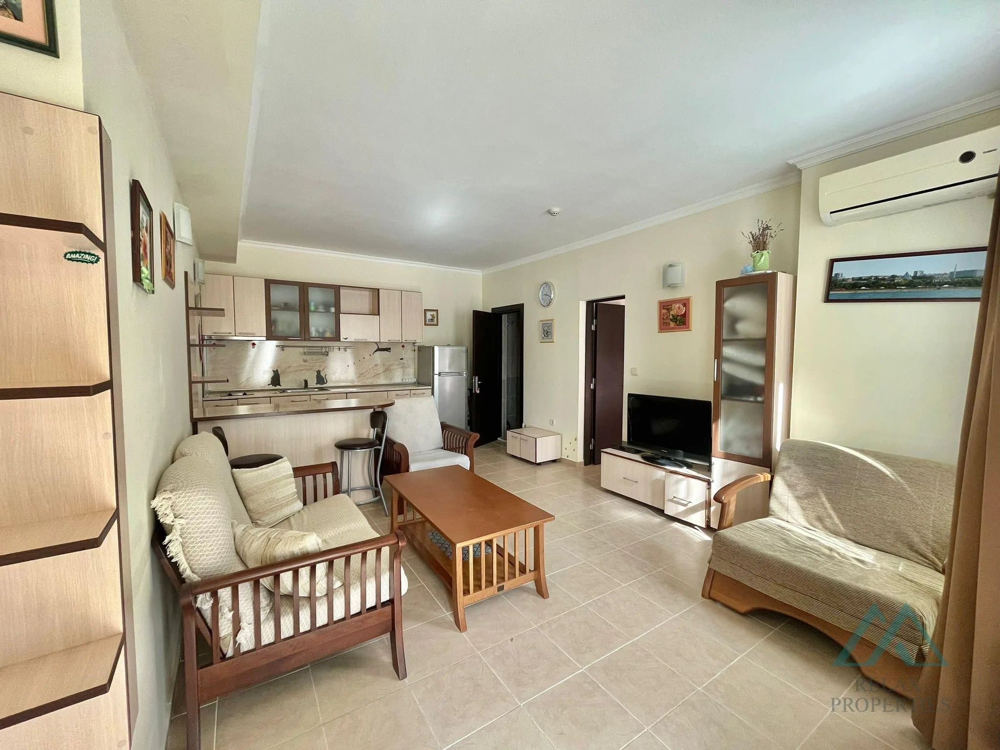 apartmán se 2 ložnicemi jen 300 m od pláže, St. George Palace, Sveti Vlas, Bulharsko - foto 7