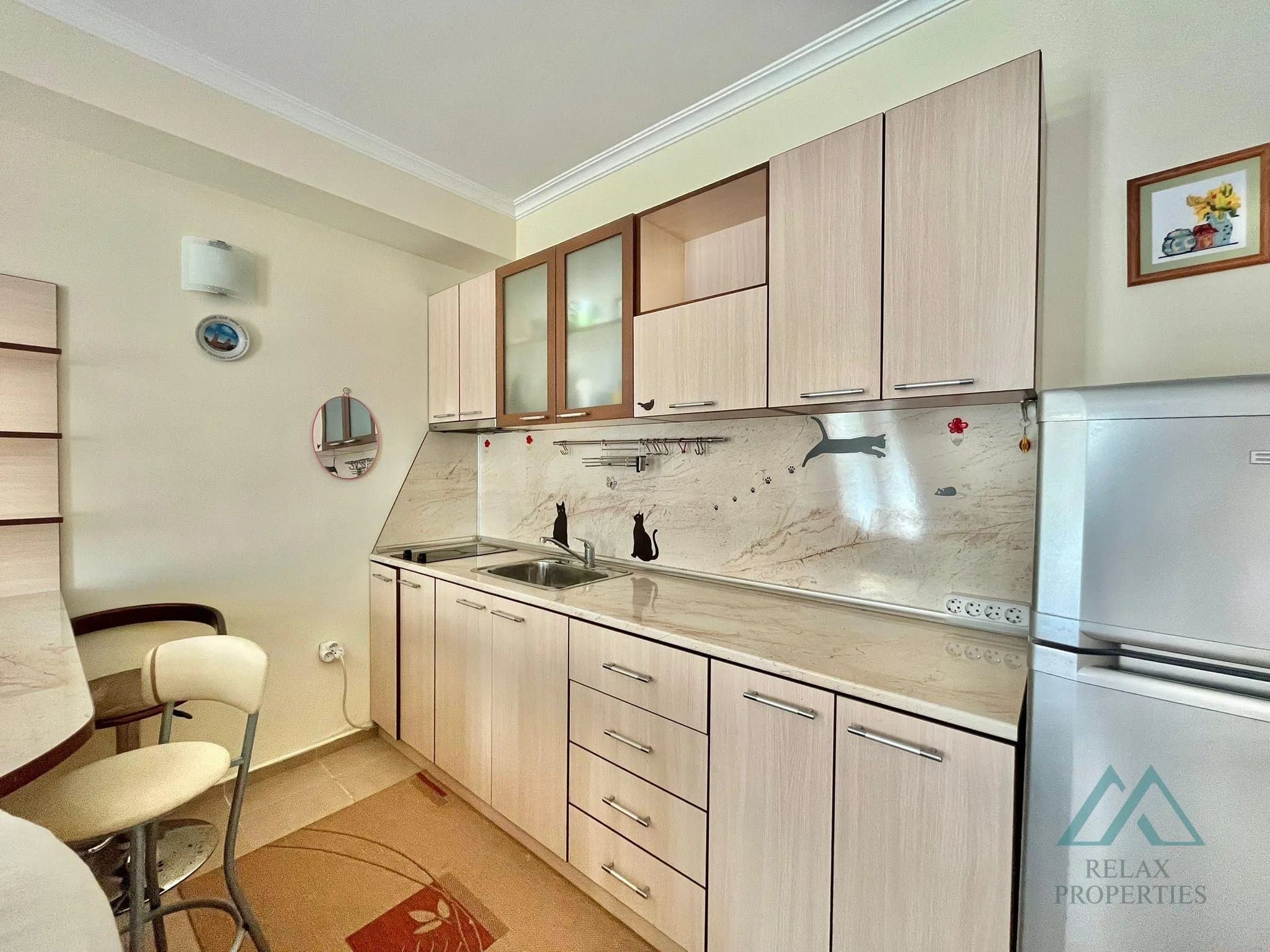 apartmán se 2 ložnicemi jen 300 m od pláže, St. George Palace, Sveti Vlas, Bulharsko - foto 10