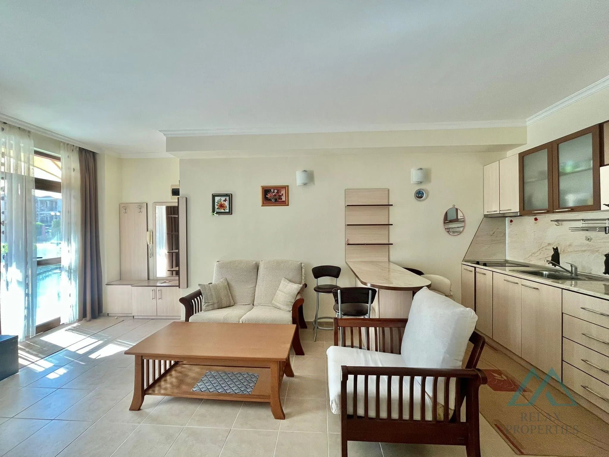 apartmán se 2 ložnicemi jen 300 m od pláže, St. George Palace, Sveti Vlas, Bulharsko - foto 14