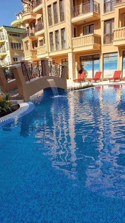 Nový luxusní apartmánový dům, Aphrodite Park, 700 m od moře, Slunečné pobřeží - foto 16