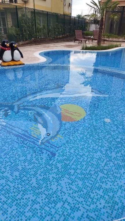 Nový luxusní apartmánový dům, Aphrodite Park, 700 m od moře, Slunečné pobřeží - foto 20