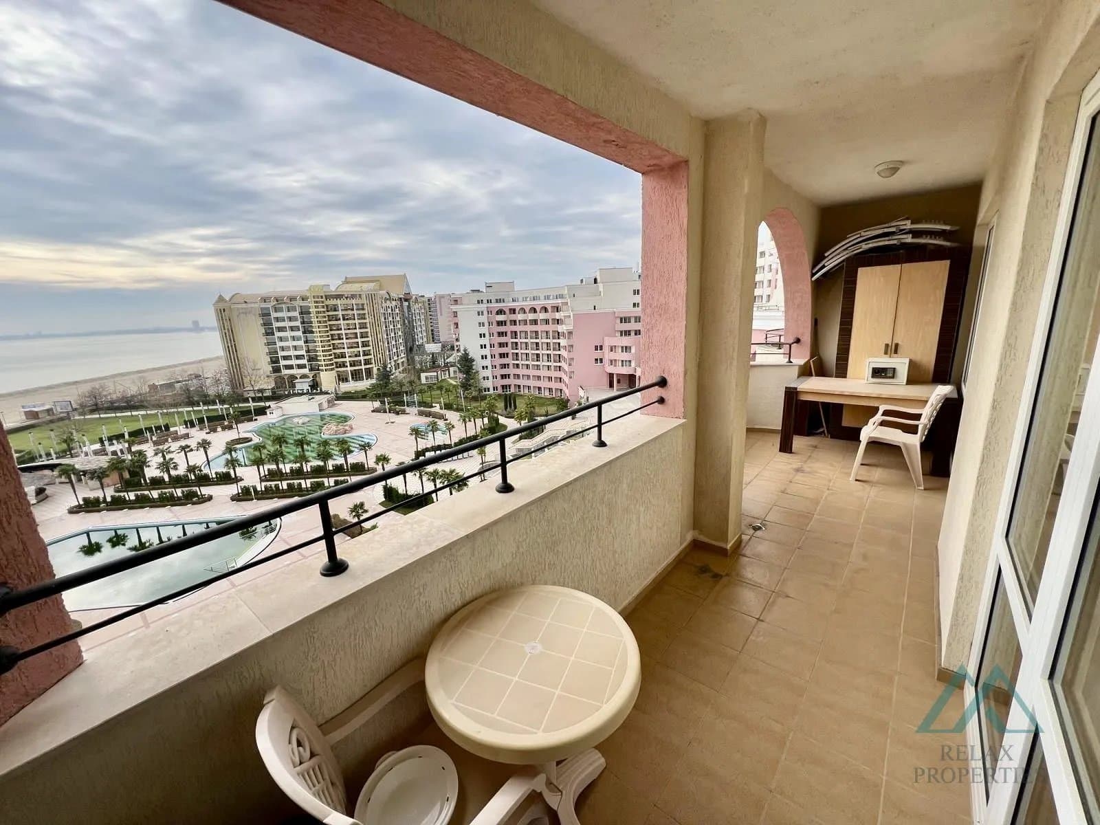 Luxusní apartmán se 2 ložnicemi a nádherným výhledem na moře, DIT Majestic Beach Resort, první linie, Slunečné pobřeží - foto 3