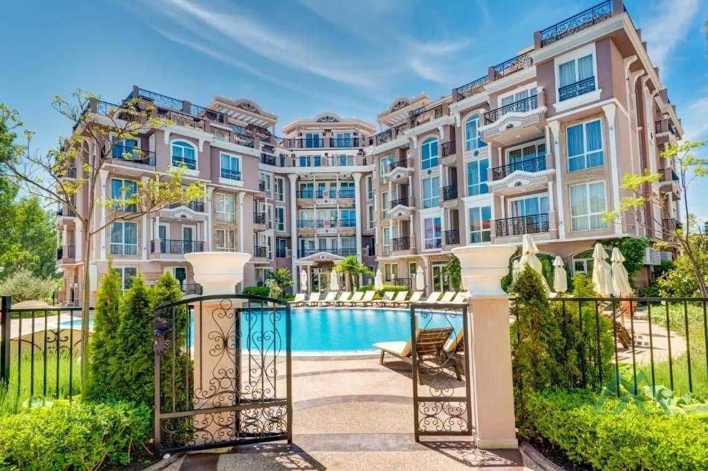 Novostavba - studio v luxusním komplexu Izida Palace 2, 500 m od moře, Slunečné pobřeží - foto 7