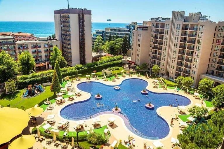 Prostorný apartmán s výhledem na bazén a celý komplex v Barceló Royal Beach, Slunečné pobřeží, Bulharsko - foto 25