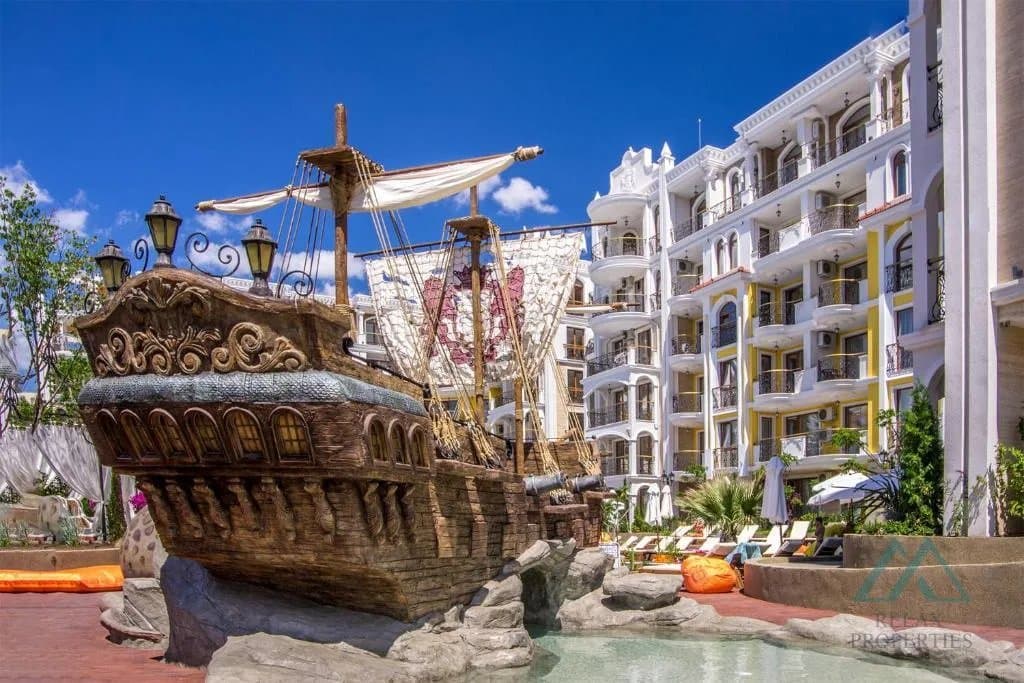 apartmán se 2 ložnicemi v luxusním komplexu Harmony Suites Monte Carlo, 400 m od pláže, Slunečné pobřeží, Bulharsko - foto 1