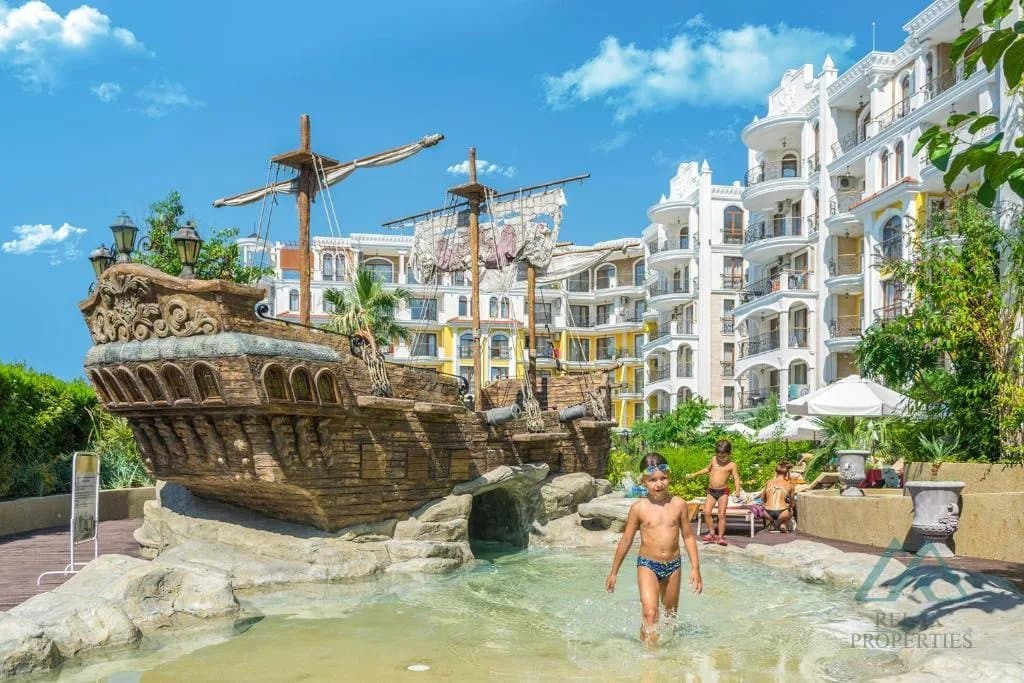 apartmán se 2 ložnicemi v luxusním komplexu Harmony Suites Monte Carlo, 400 m od pláže, Slunečné pobřeží, Bulharsko - foto 3