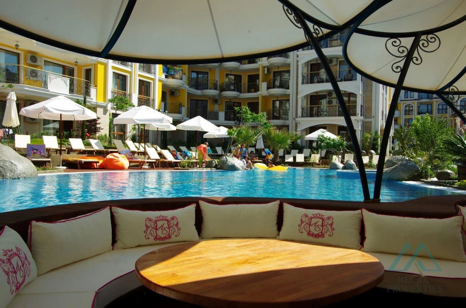 apartmán se 2 ložnicemi v luxusním komplexu Harmony Suites Monte Carlo, 400 m od pláže, Slunečné pobřeží, Bulharsko - foto 10