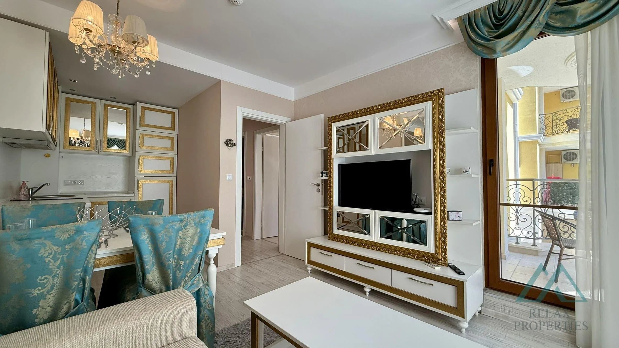 apartmán se 2 ložnicemi v luxusním komplexu Harmony Suites Monte Carlo, 400 m od pláže, Slunečné pobřeží, Bulharsko - foto 16