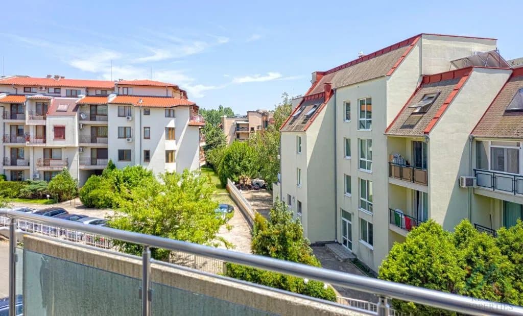 Prostorné studio s balkonem jen 300 m od pláže - Sun City 1, Slunečné pobřeží - foto 6