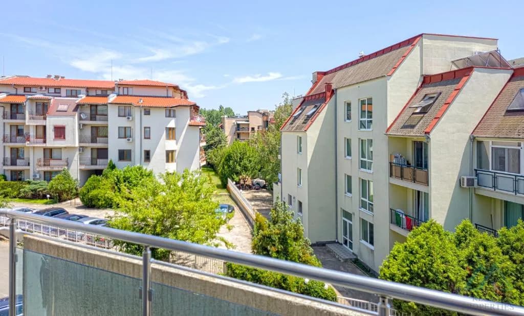 Prostorné studio s balkonem jen 300 m od pláže - Sun City 1, Slunečné pobřeží - foto 6