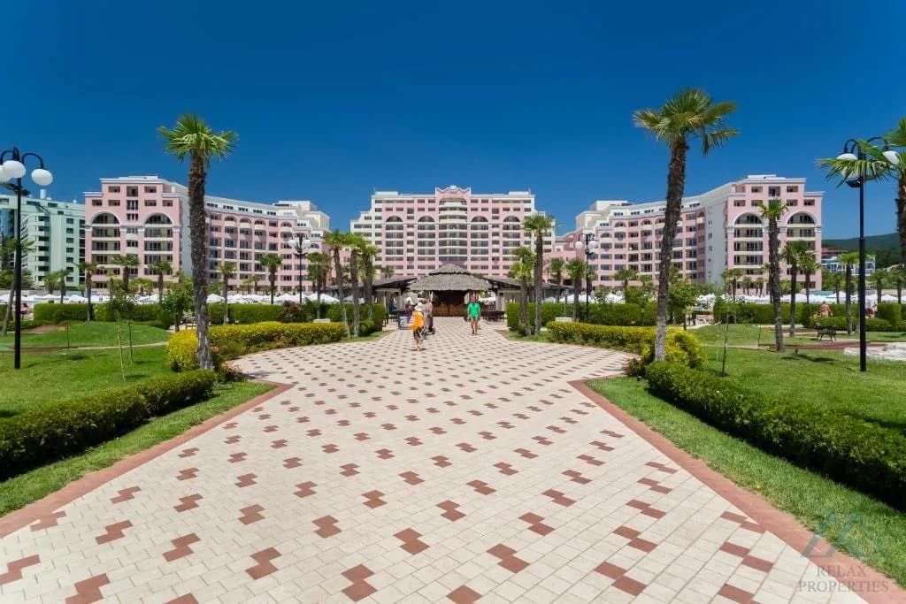 Luxusní apartmán se 2 ložnicemi a výhledem na moře, první řada, DIT Majestic Beach Resort, Slunečné pobřeží - foto 24