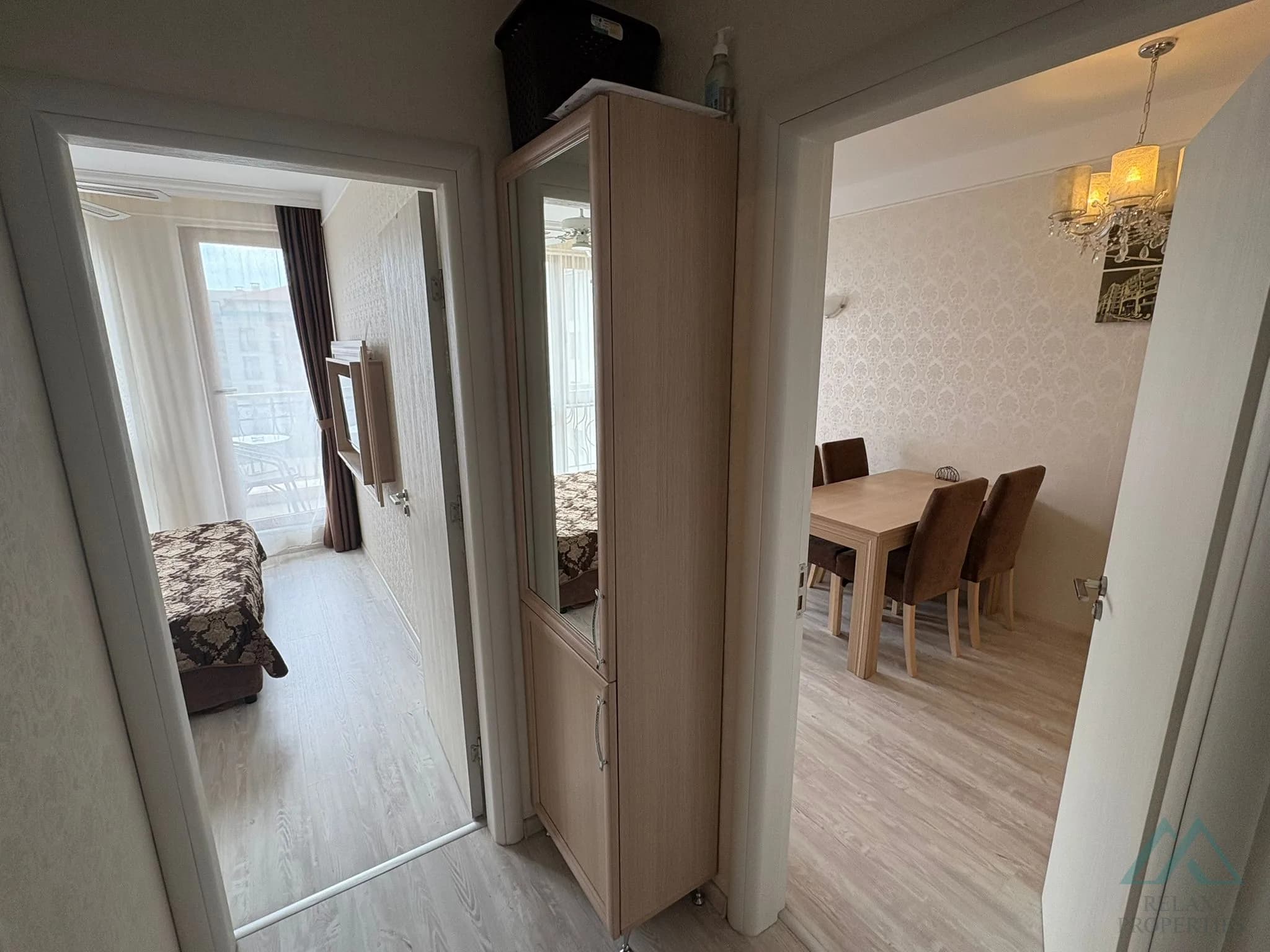 Novostavba! 2 pokojový apartmán 48 m² v Harmony Suites 11, Grand Resort, 600 m od pláže, Slunečné pobřeží - 2