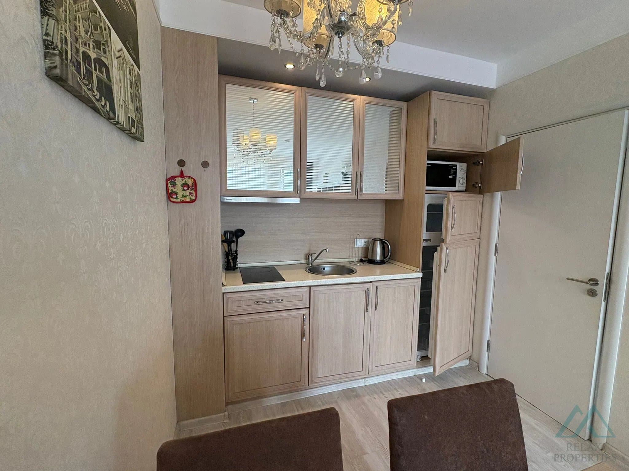 Novostavba! 2 pokojový apartmán 48 m² v Harmony Suites 11, Grand Resort, 600 m od pláže, Slunečné pobřeží - foto 6