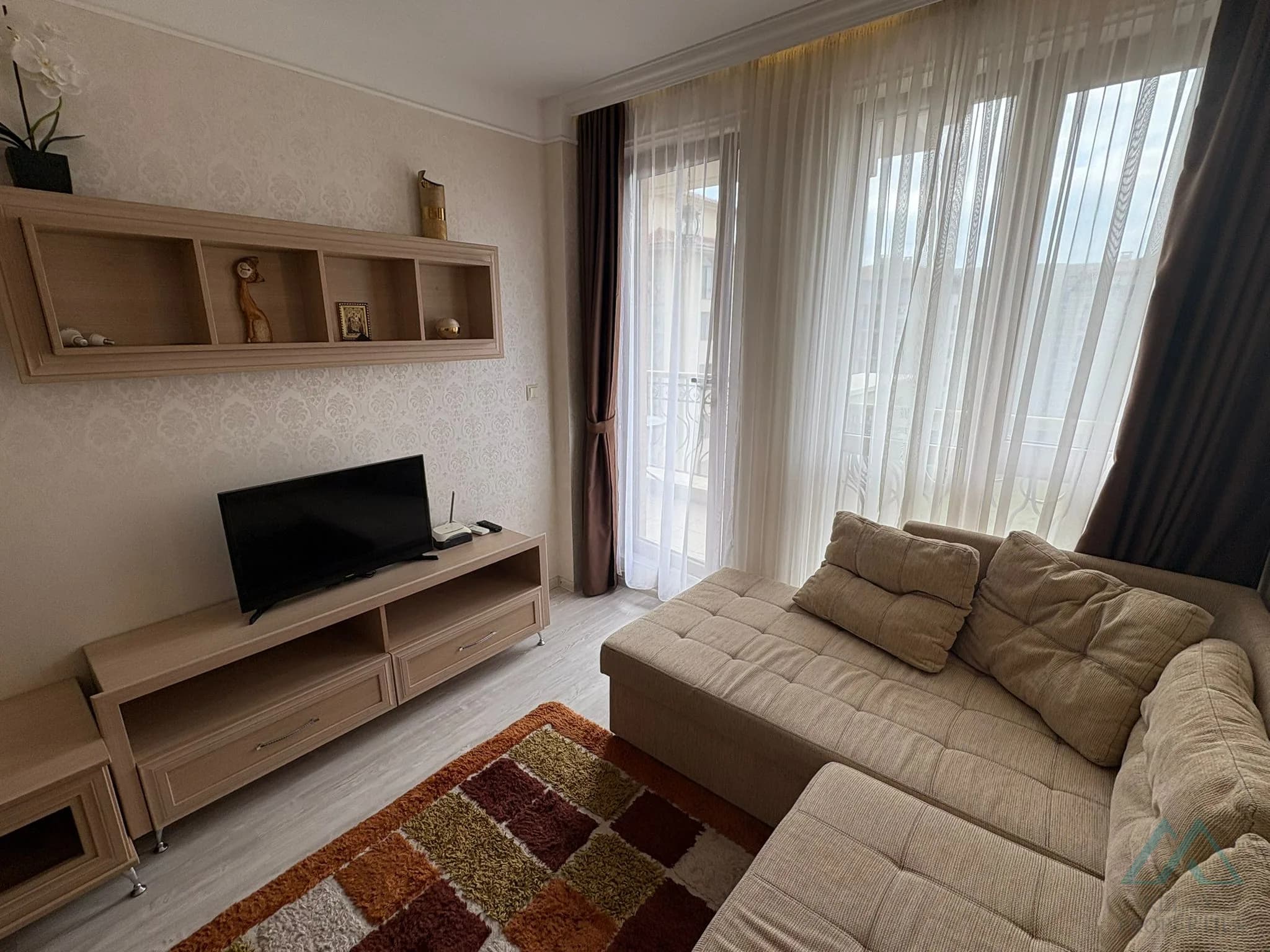 Novostavba! 2 pokojový apartmán 48 m² v Harmony Suites 11, Grand Resort, 600 m od pláže, Slunečné pobřeží - foto 7