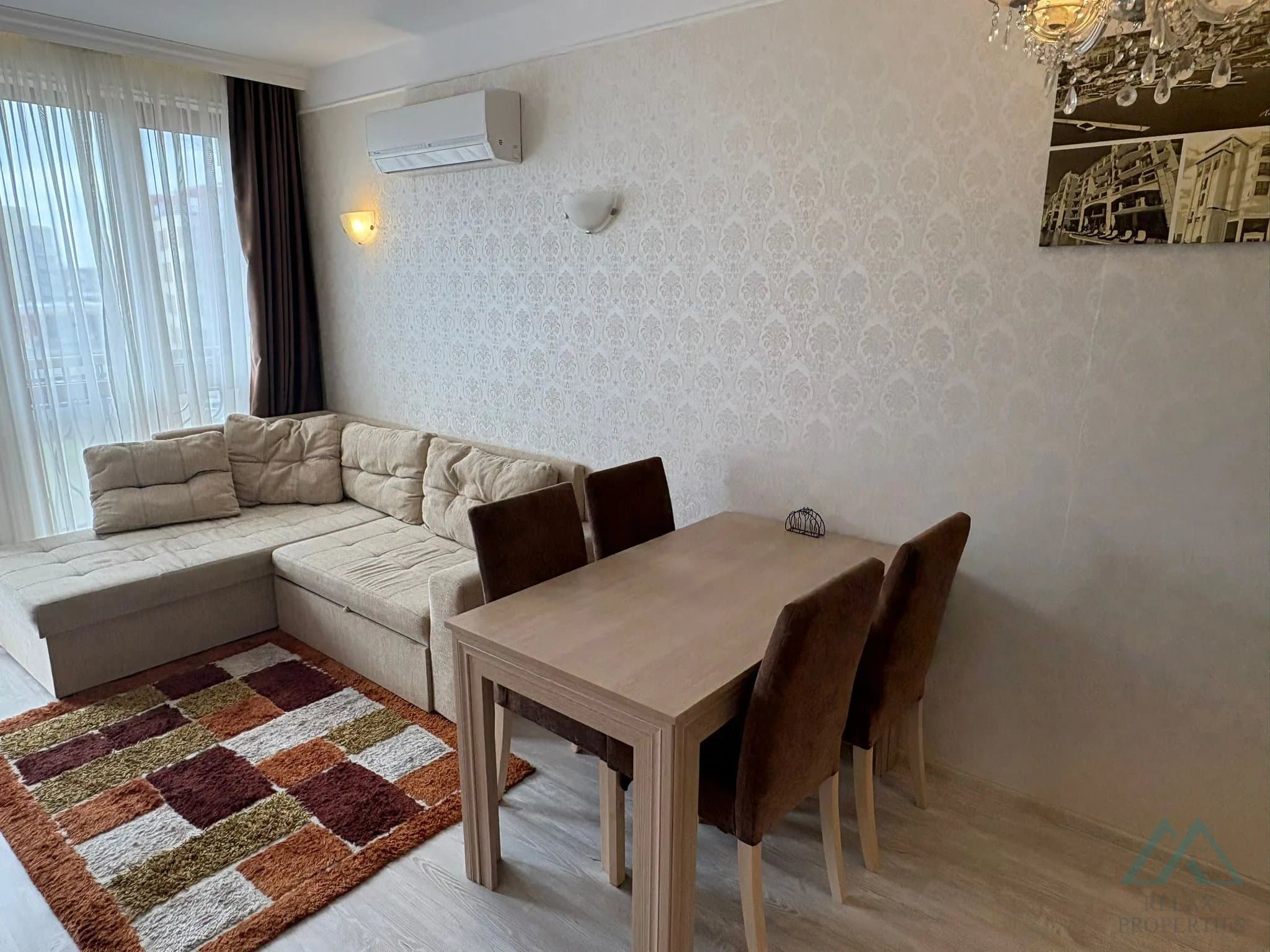 Novostavba! 2 pokojový apartmán 48 m² v Harmony Suites 11, Grand Resort, 600 m od pláže, Slunečné pobřeží - foto 11