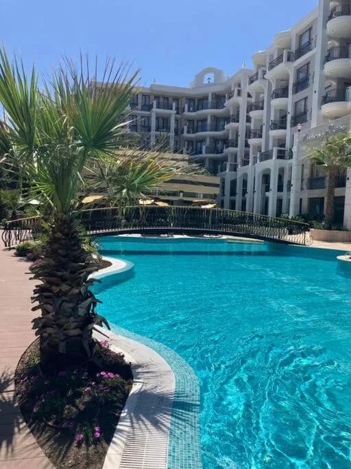 Novostavba! 2 pokojový apartmán 48 m² v Harmony Suites 11, Grand Resort, 600 m od pláže, Slunečné pobřeží - foto 28