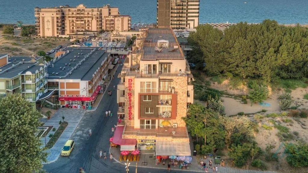 2 pokojový apartmán s výhledem na moře v první linii - Dune Residence, Slunečné pobřeží - foto 1