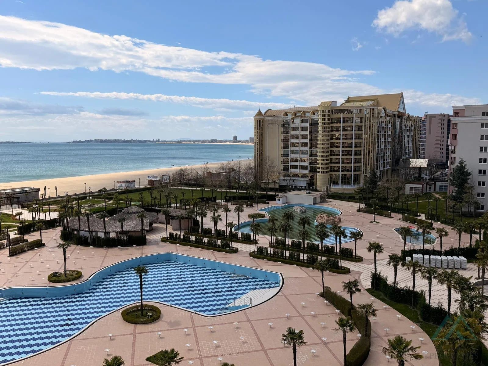 Výhled na moře! luxusní DIT Majestic 2+kk, první řada, Slunečné pobřeží - foto 12