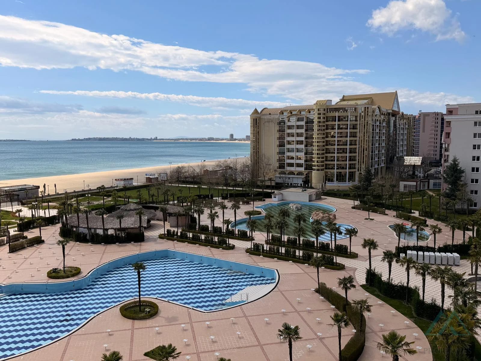 Výhled na moře! luxusní DIT Majestic 2+kk, první řada, Slunečné pobřeží - foto 12