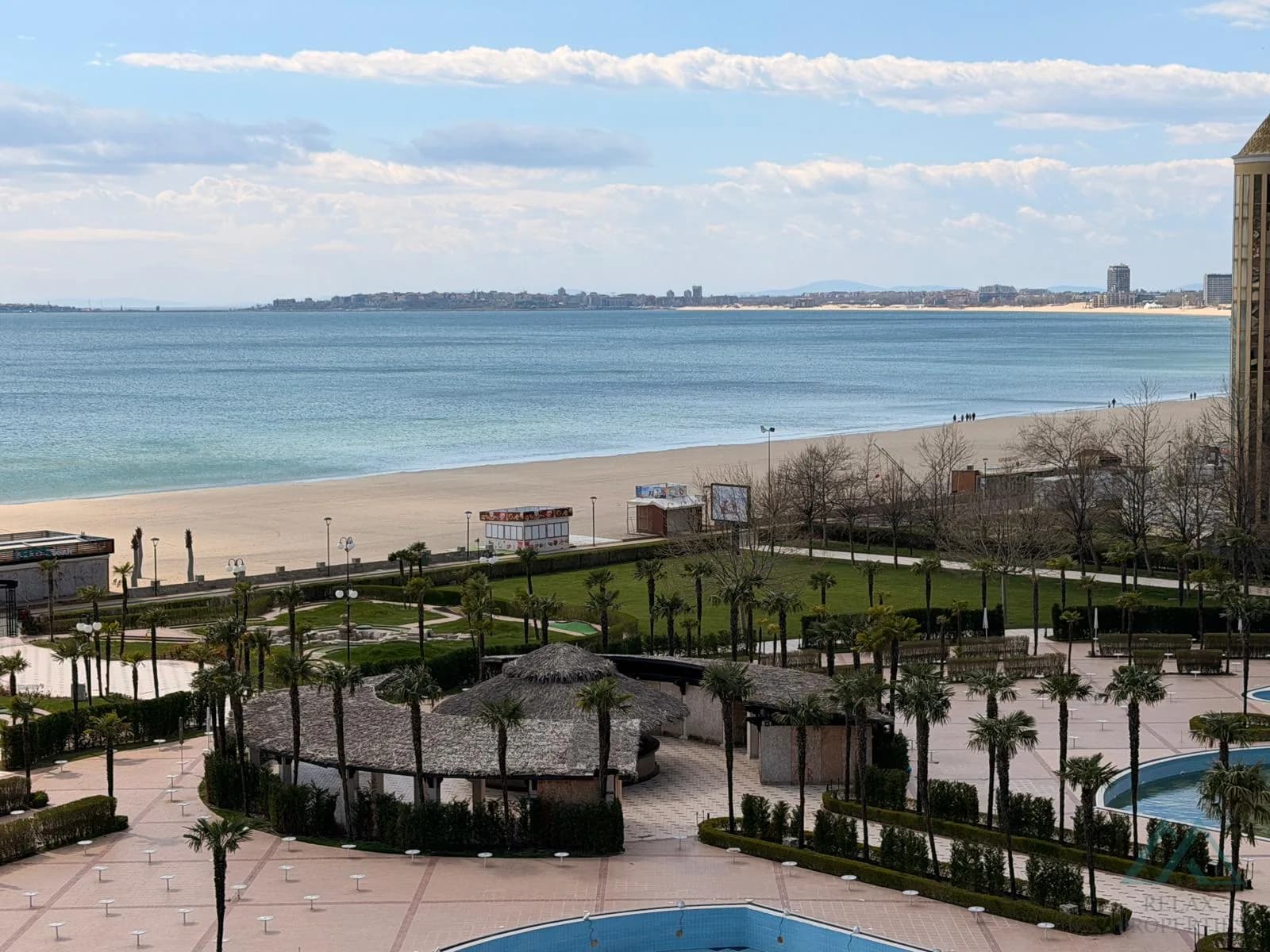 Výhled na moře! luxusní DIT Majestic 2+kk, první řada, Slunečné pobřeží - foto 13