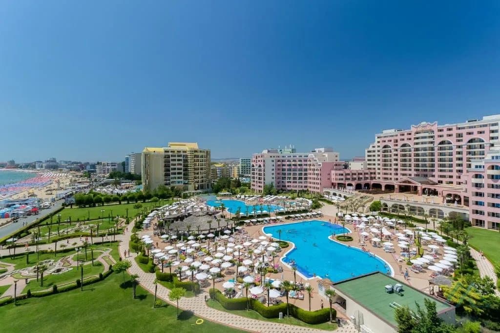 Výhled na moře! luxusní DIT Majestic 2+kk, první řada, Slunečné pobřeží - foto 30