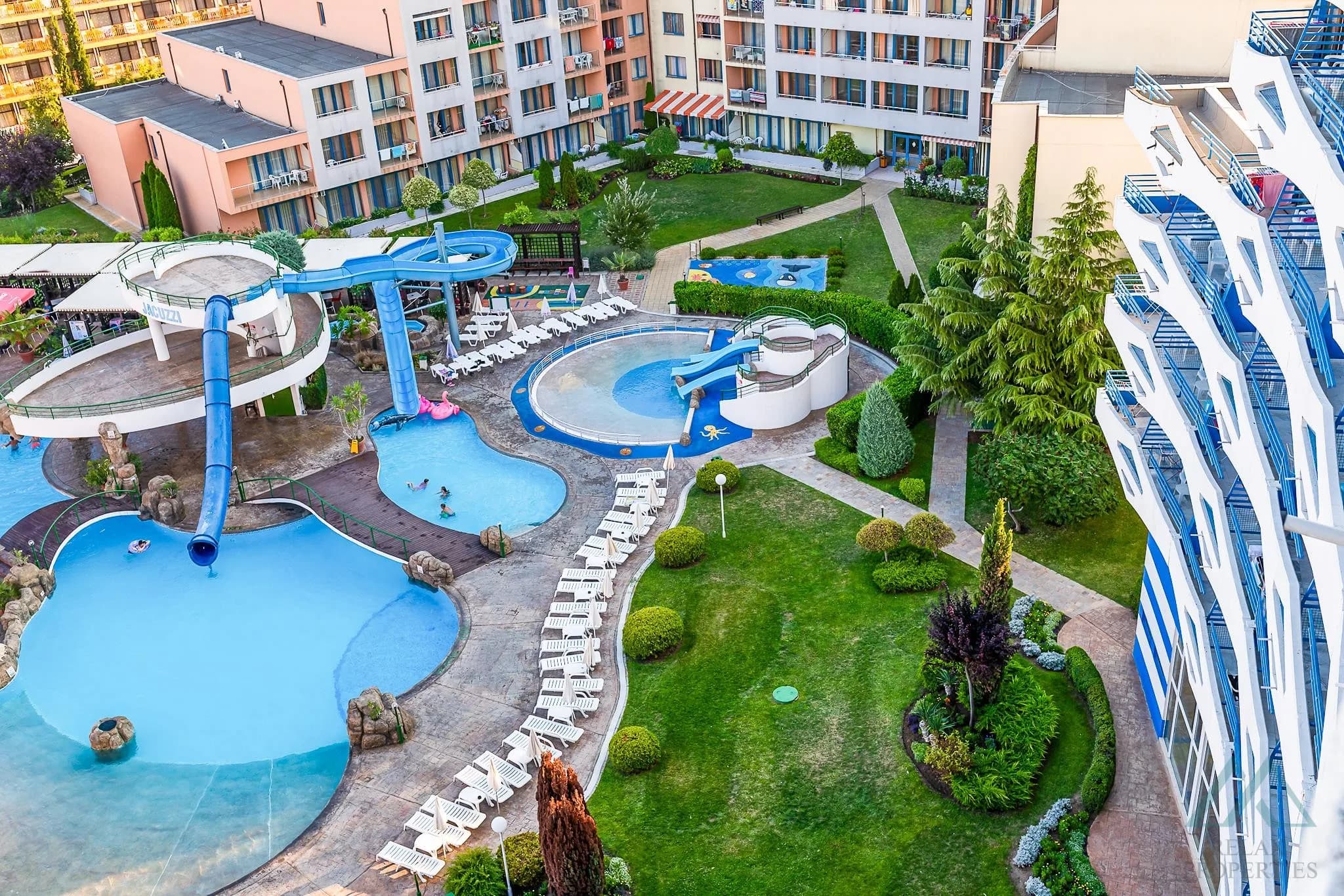 apartmán 2+kk v Trakia Plaza, první linie, Slunečné pobřeží - foto 22