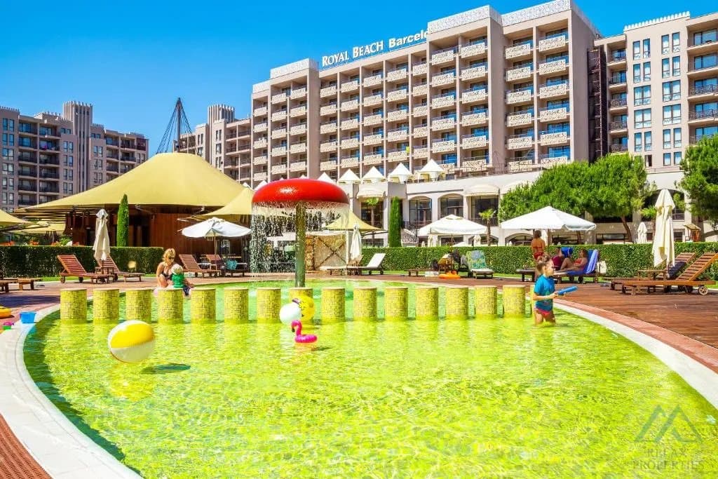 apartmán 2+KK v luxusním hotelu Barcelo Royal Beach, první řada u moře, Slunečné pobřeží - foto 18