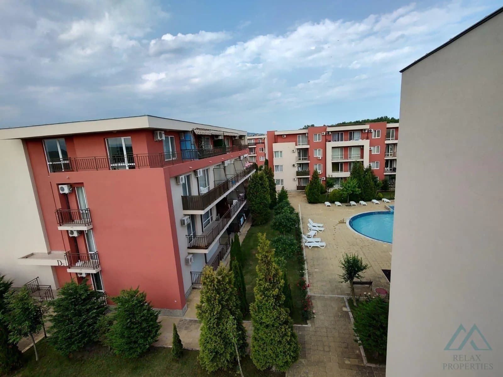 Apartmán v Holiday Fort Club, 700 m od moře, Slunečné pobřeží - foto 12
